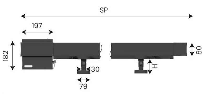 Dimensioni di ingombro Frame