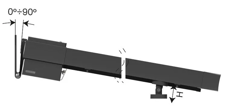 Dimensioni di ingombro Frame