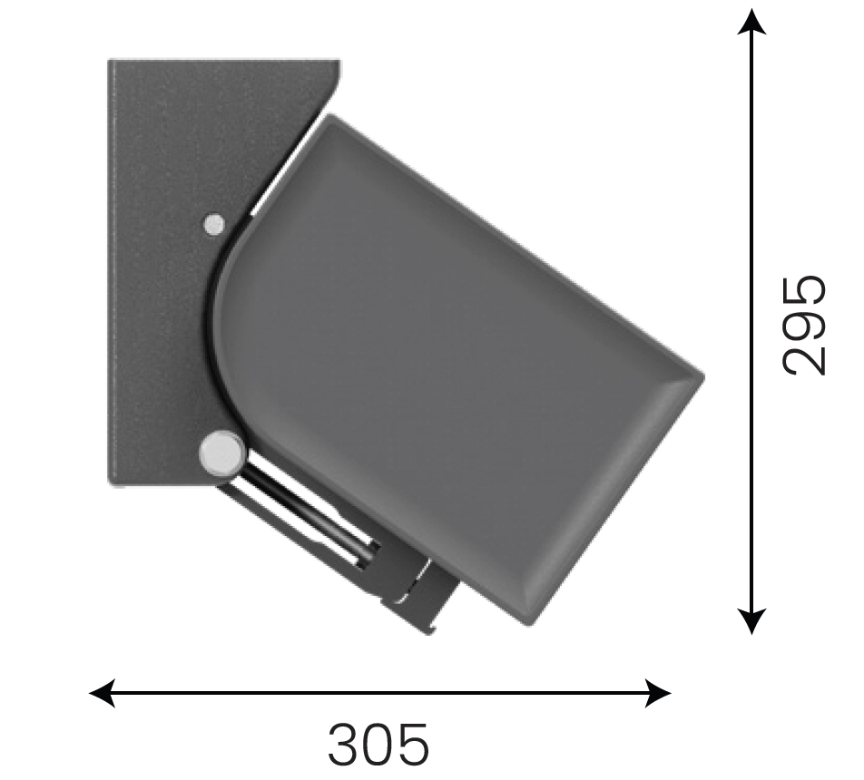 Installazione a soffitto